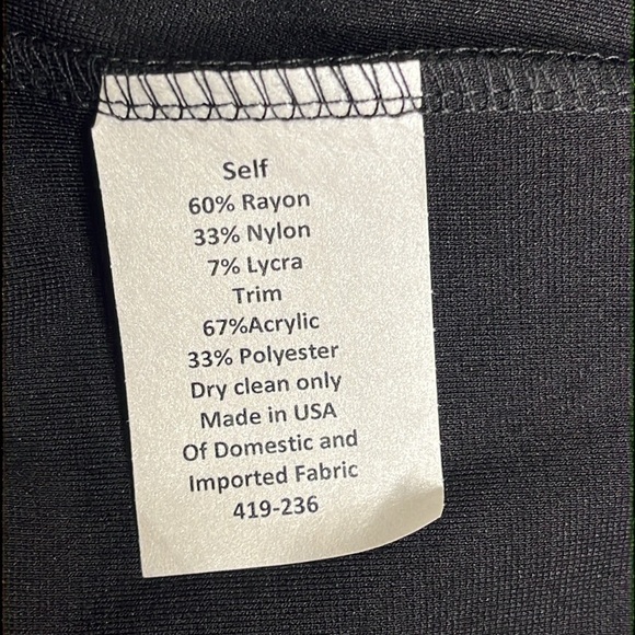 Sara Campbell black short sleeve fur trim cheetah front pockets swing dress - Picture 9 of 17